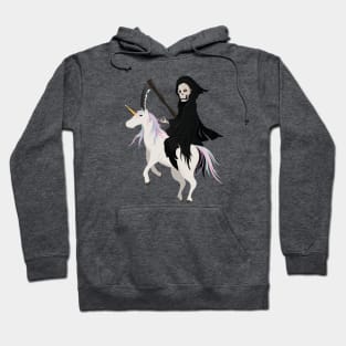 Death Riding Unicorn Hoodie